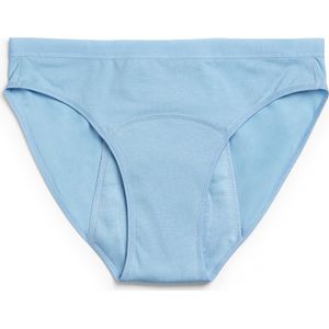 ImseVimse - Imse - tiener menstruatieondergoed - period underwear Bikini - hevige menstruatie - L - 182/188 - licht blauw