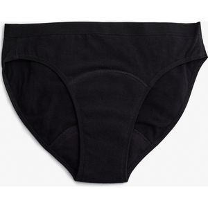 ImseVimse - Imse - tiener menstruatieondergoed - period underwear Bikini - matige menstruatie - S - 158/164 - zwart
