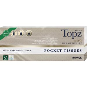 Topz Premium Pocket Tissues 10x10-pack