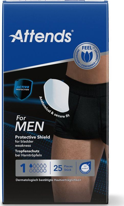 Attends For Men Level 1 - Incontinentie Inlegkruisjes