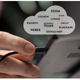 Konftel - CAM 10 - Webcam - Zwart - 2.07 Mpx