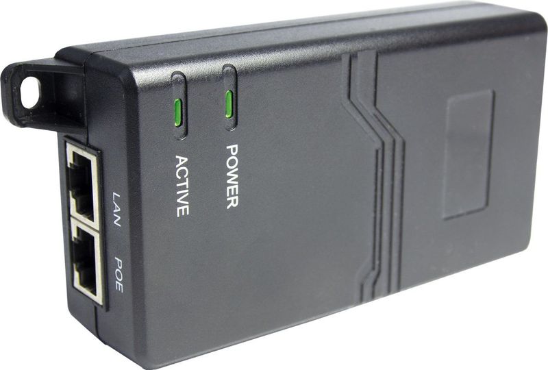Konftel - 900102150 - PoE Adapter - Zwart - Netwerkstandaard IEEE 802.3af