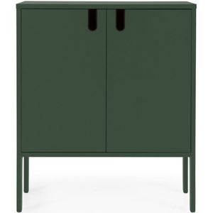 Smal dressoir modern design groen - 76x40x89cm.