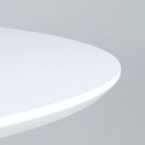 Ovale eettafel Harmony 160x110 cm-wit