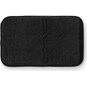 Sagaform Zitkussen van polyester om op te rollen in de kleur zwart met een afmeting van 50x30cm, 5018189