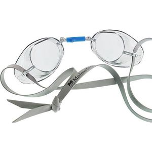 Zweedse duikbrillen, standaard Malmsten, Zweedse standaard duikbrillen, licht geranium, maat