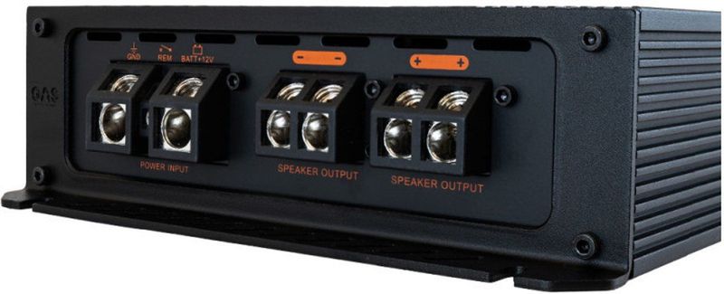 GAS - MAX A2 Versterker - Zwart - Hoogwaardig Vermogen