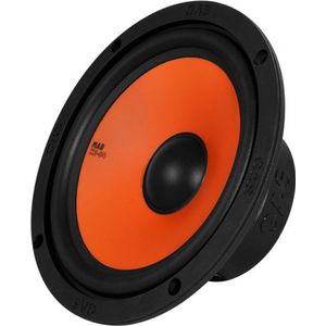 GAS - K2 Serie - Component Kit - 6.5 Inch - Zwart - Hoogwaardige Geluidskwaliteit