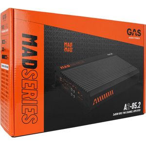 GAS - MAD Level 2 - Versterker - Zwart - Aluminium