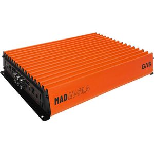 GAS - MAD A1-500.1D - Versterker - Zwart - Lichtgewicht Koellichaam