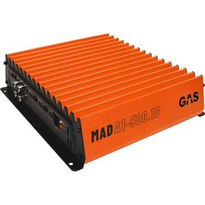 GAS - MAD A1-500.1D - Mono Versterker - Zwart - Lichtgewicht A-Star Koellichaam