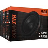 GAS - MAX Level 1 - Subwoofer - 12 Inch - 2x1 Ohm