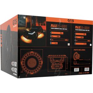 GAS - MAX Level 2 Subwoofer - 15 Inch - 2x1 Ohm