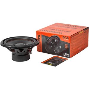 GAS - MAD S3-12.D2 Subwoofer - 12 Inch - 2x2 Ohm - Lichtgewicht