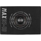 GAS - MAX B1-18 - Luidsprekerbehuizing - Zwart - Materiaal: Papier