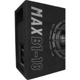GAS - MAX B1-18 - Luidsprekerbehuizing - Zwart - Materiaal: Papier