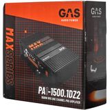 GAS - MAX Level PA1 Mono Versterker - 2Ohm - Geëxtrudeerd Aluminium