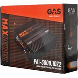 GAS - MAX Level PA1 Mono Versterker - Zwart - Aluminium