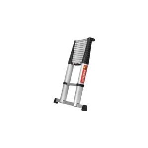 Telesteps Eco Line Telescopische Ladder 3.8m - 12 Treden - Met Softclose en Dwarsbalk - Aluminium