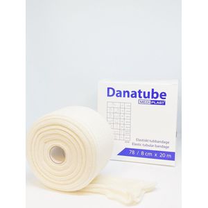 Danatube Elastisch buisverband 8 cm x 20 meter - Hoofd , Knie en Dij