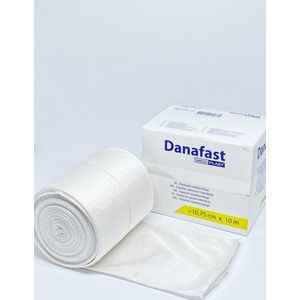Danafast Buisverband Single-way stretch 12cm x 10m - Dijen en kleine bovenlichamen