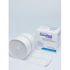 Danafast Buisverband 7.5cm x 10m Double Stretch - benen, armen en dijen