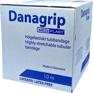 Danagrip Compressief Bamboe Buisverband voor bovenbeen 18cm x 10m
