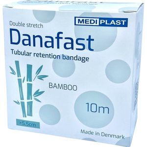 Danafast Bamboe Buisverband Double stretch >5,5cm voeten, handen, armen en kleine benen