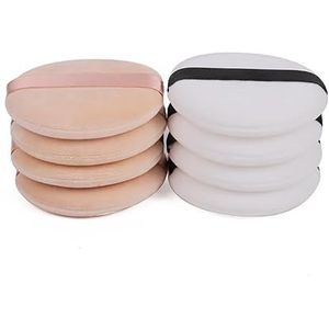 12 Stuk Ronde Beauty Blenders Pads Make-up Spons Puff,Facial Poeder Puff Make-up Foundation Spons Beauty Tool Zachte Cosmetische Puff Make-up