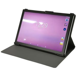Tablet met Hoesje, 10,1 Inch Tablet voor 12 HD-scherm 7000mAh Batterij 256GB ROM 8 Core voor Entertainment (EU-stekker)
