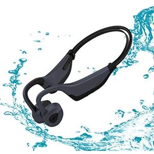 AQUYY Draadloze hoofdtelefoon Bluetooth 5.0, IPX8 Waterdichte Oortelefoon om te Zwemmen, Sport MP3-speler Headset met 16G Geheugen, Beengeleiding Hoofdtelefoon voor Hardlopen Fietsen Oefenen Fitness