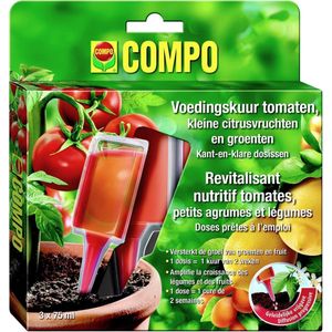 Tomaten Meststof - Tomaten Voeding - Kuur tomaten - Ook voor Paprika Aubergines Citrusvruchten - Vloeibaar - SET van 3 stuks