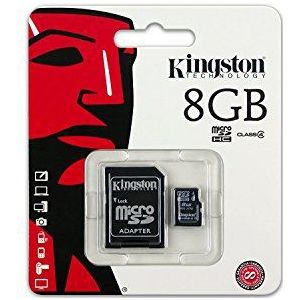 Kingston Technology SDC4/4GB-1ADP 4 GB MicroSD Class 4 – flash-geheugen (4 GB, MicroSD, klasse 4, zwart)