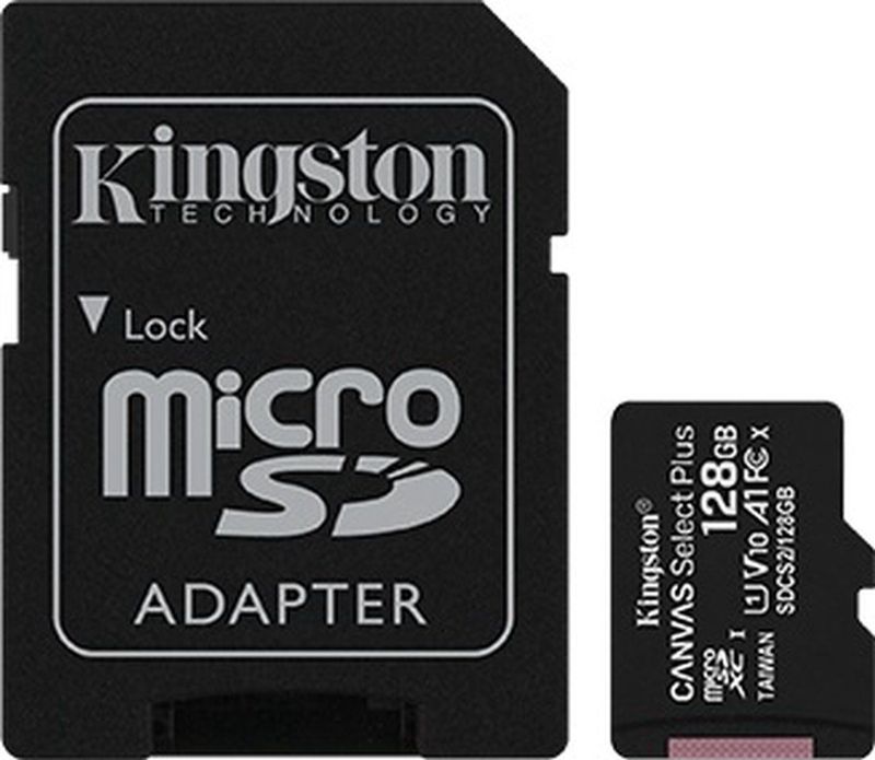 Kingston Canvas Select Plus MicroSDXC 128GB - Class 10