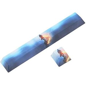 Keycaps, mechanisch toetsenbord Keycaps Premium PBT duurzaam, vervaagd mat uiterlijk voor doe-het-zelf-project voor mechanisch toetsenbord