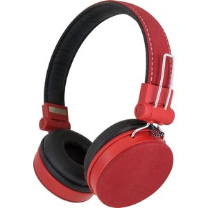 Saatchitech On-ear Koptelefoon | Headset Met Microfoon | Gaming Headset | Headset met microfoon voor laptop | Rood