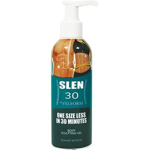 Afslankcreme - Slen 30 by Velform - Afslankende Lichaamscrème - Vermindert Sinaasappelhuid en Cellulitis - Verstevigt de Huid - Verbetert de Bloedsomloop - 200ml