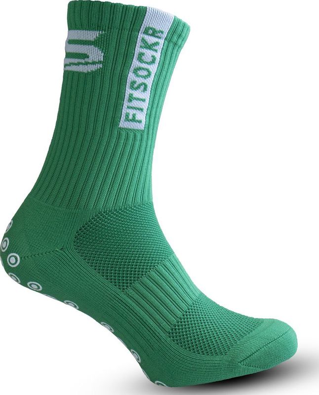 FitSockr - Gripsokken - Groen - Materiaal: Speciaal Grip
