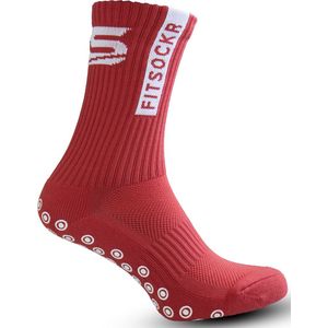 FitSockr - Gripsokken - Rood