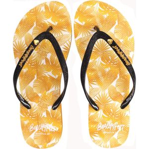 BeachyFeet Teenslippers Lujo Tropical - Geel - 41