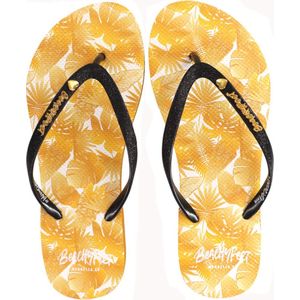 BeachyFeet Teenslippers Lujo Tropical - Geel - 35/36