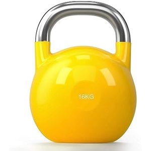 Technofit Kettlebell Kettlebell Kettlebell Professionele trainingshalter in studiokwaliteit met training | Kettlebell wedstrijdhalter Halter met traagheidshalter, rond gewicht in verschillende