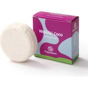 POPPYBARS SHAMPOO BAR WAIKIKI COCO 60G | Shampoo Bar Voor Normaal Droog Haar