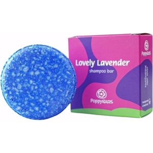 POPPYBARS SHAMPOO BAR LOVELY LAVENDER - Shampoo bars - No yellow -  Shampooblok Lavendel