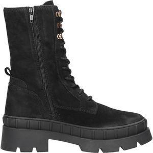 SUB55 Dames veterschoenen Veterschoenen Hoog - zwart