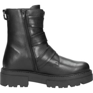 SUB55 Biker boots Enkellaarsjes Plat - zwart - Maat 38