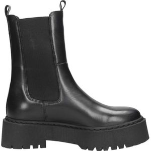 SUB55 Chelsea boots Enkellaarsjes Plat - zwart - Maat 42