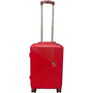 Royalty Rolls handbagage koffer met wielen 39 liter - lichtgewicht - cijferslot - Rood (1020)