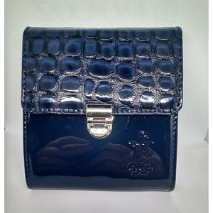 Gifaz Italy-MANICURESET 1957 Donker Blauw Professionele Manicure Set 7 delig-CADEAU OF JEZELF- Pedicure Set | Opbergetui | Reisset | Nagelschaar | Nagelknipper | Nagelverzorging | Mannen en Vrouwen | Manicure