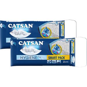 2 x Catsan Smart Pack Kattenbakvulling